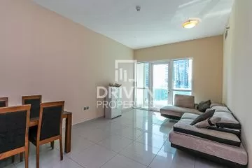 Furnished Unit with Stunning Marina View